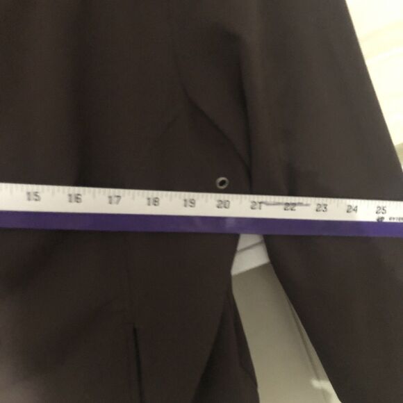 Lucy Activewear Full Zip Jacket Women’s XL Brown Lightweight Stretch Athleisure - Picture 9 of 9